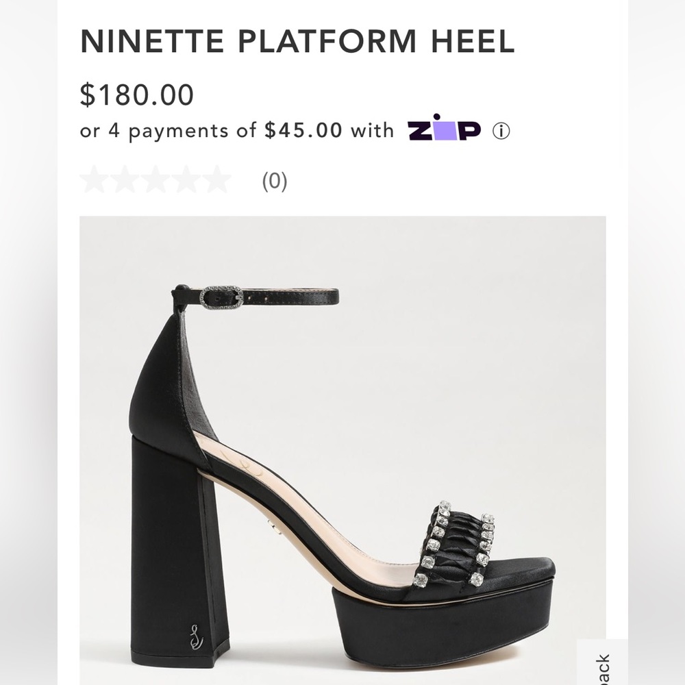 Never Worn! Sam Edelman Ninette Platform Heels